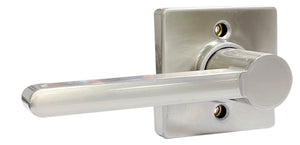 ProSource LS3X204YA000V24 Contemporary Dummy Lock Lever, Satin Nickel