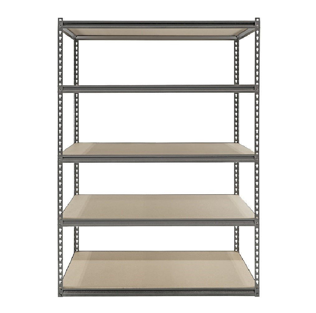 ProSource 310-ORG2505W Boltless Shelving Unit, Black Speckled