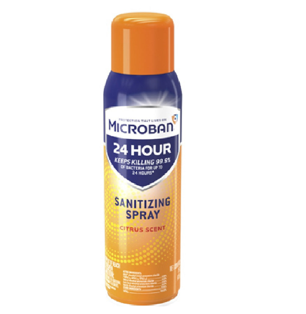 Procter & Gamble 48626 Microban 24 Hour Sanitizing Spray, 15 Oz