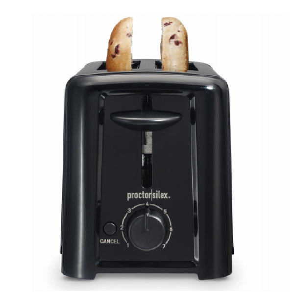Proctor Silex 22624 2-Slice Toaster, Black
