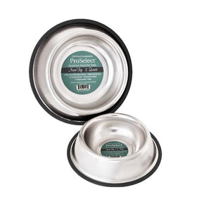 Proselect ZW142 24/57624 Pet Feeding Dish, Stainless Steel