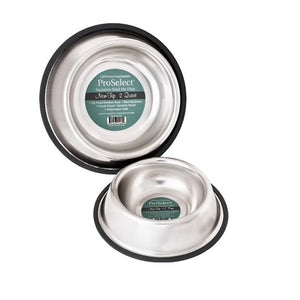 Proselect ZW142 96/57696 Pet Feeding Dish, Stainless Steel