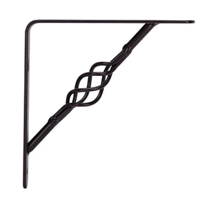 Prosource SB-013PS Decorative Shelf Bracket, Steel, 6 in