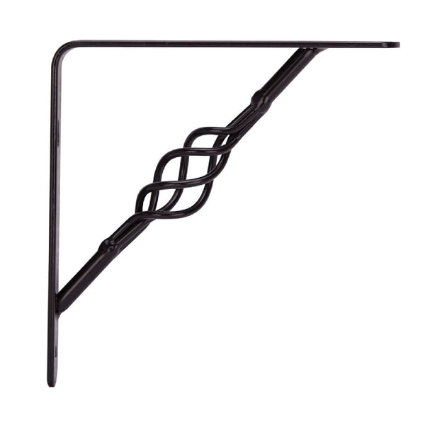 Prosource SB-013PS Decorative Shelf Bracket, Steel, 6 in
