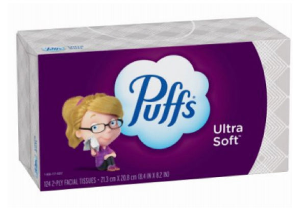 Puffs 35669 Ultra Soft Non-Lotion Facial Tissue