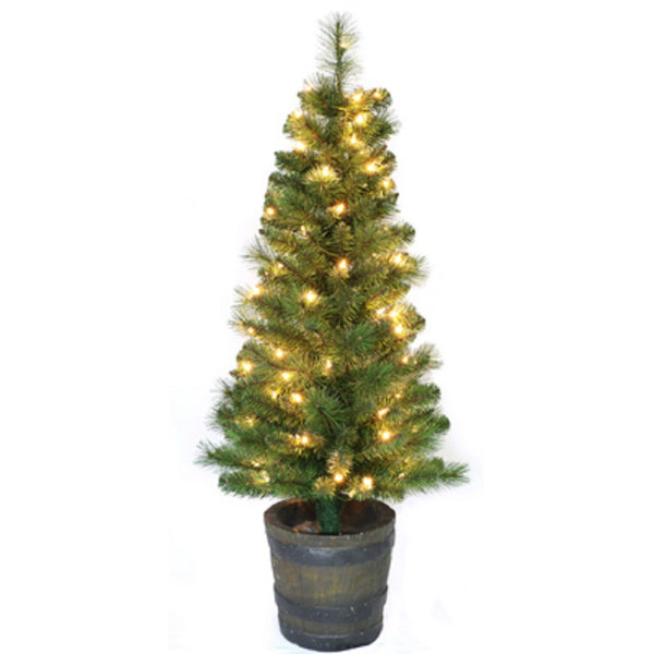 Puleo 301-PT0867-40C07 Entry Way Artificial Christmas Tree, 48 Inch