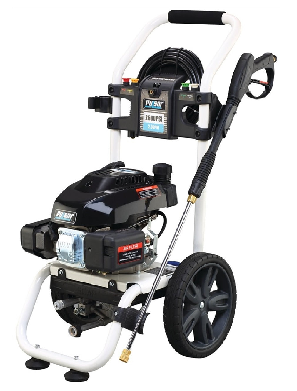 Pulsar PWPG2700H19 Pressure Washer, 2700 PSI