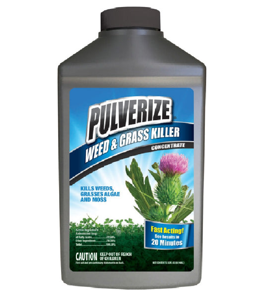 Pulverize PWG-C-032 Weed and Grass Killer Concentrate, 32 Ounce