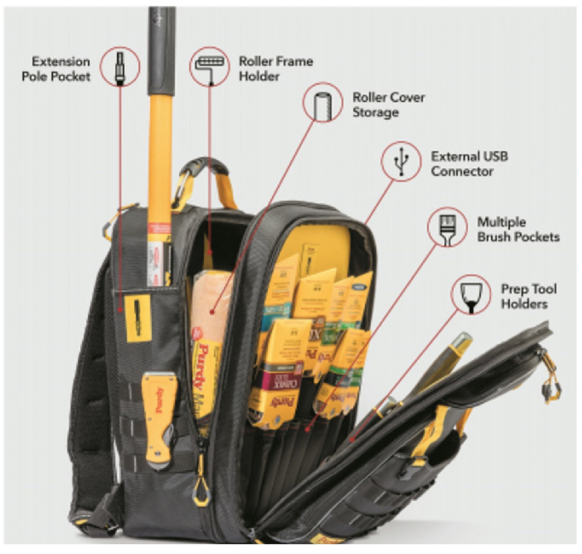 Purdy 14S250000 Painters Backpack