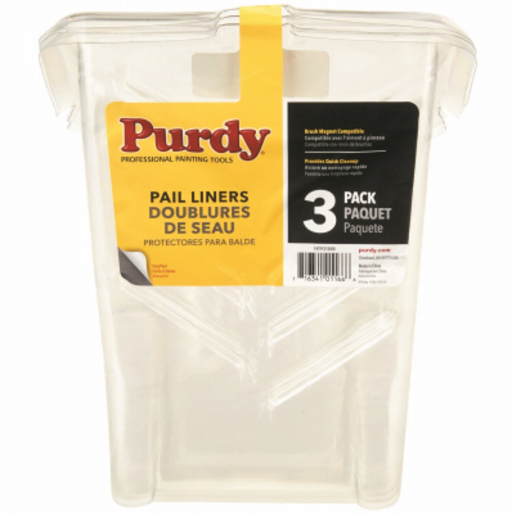 Purdy 14T931000 Painters Pail Liners, 3 Pack