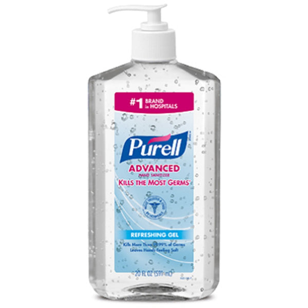 Purell 3023-12 Advanced Hand Sanitizer, 20 Oz