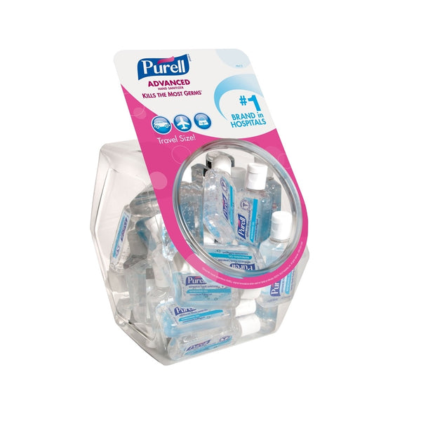 Purell 3901-72-CMR Unscented Gel Advanced Hand Sanitizer, 1 Oz