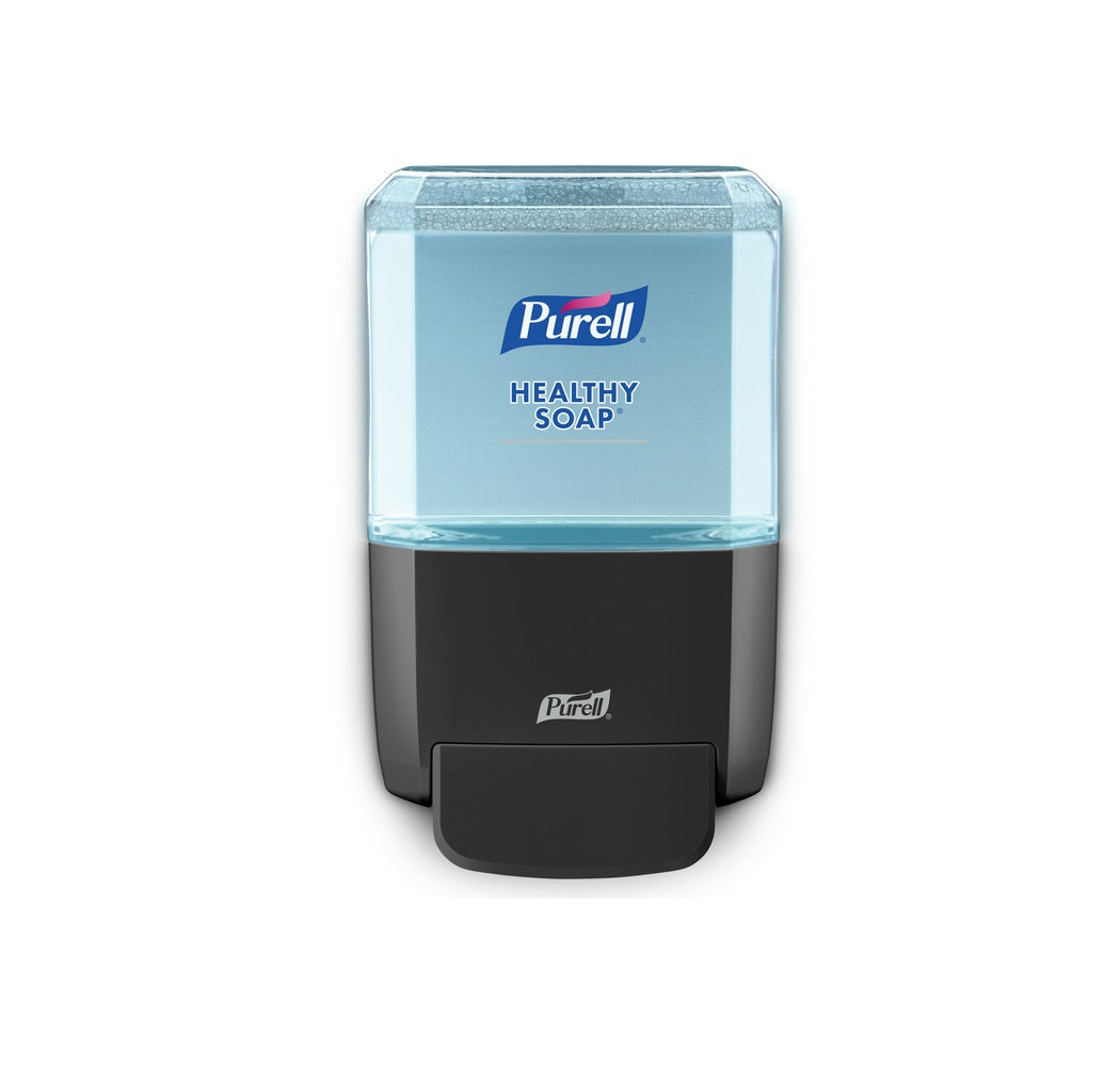 Purell 5034-01 ES4 Wall Mount Soap Dispenser, Black/Clear