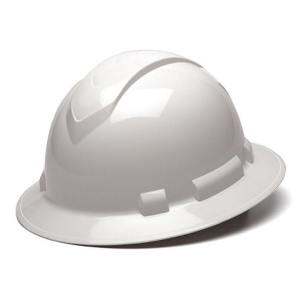 Pyramex HP54110 Full Brim Hard Hat, White