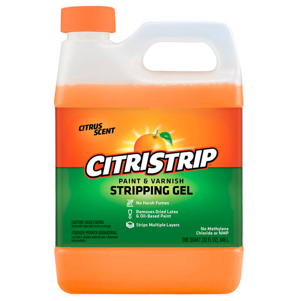 CitriStrip HCSG803 Paint & Varnish Stripping Gel, 1/2 Gallon