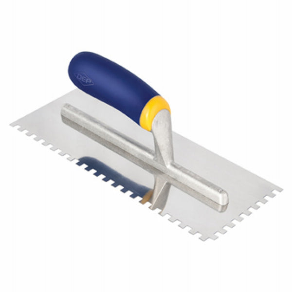 QEP 49915 Mega Grip Stainless Steel Trowel
