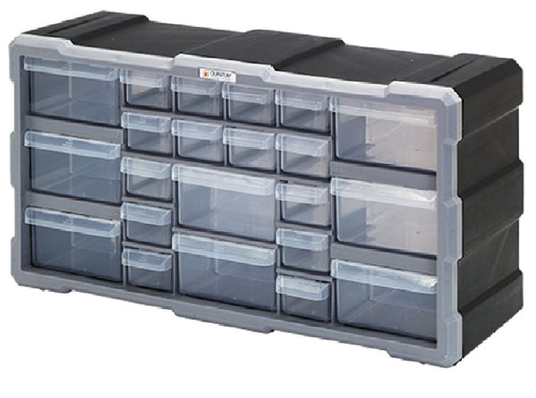 Quantum PDC-22BK Drawer Cabinet, Polypropylene