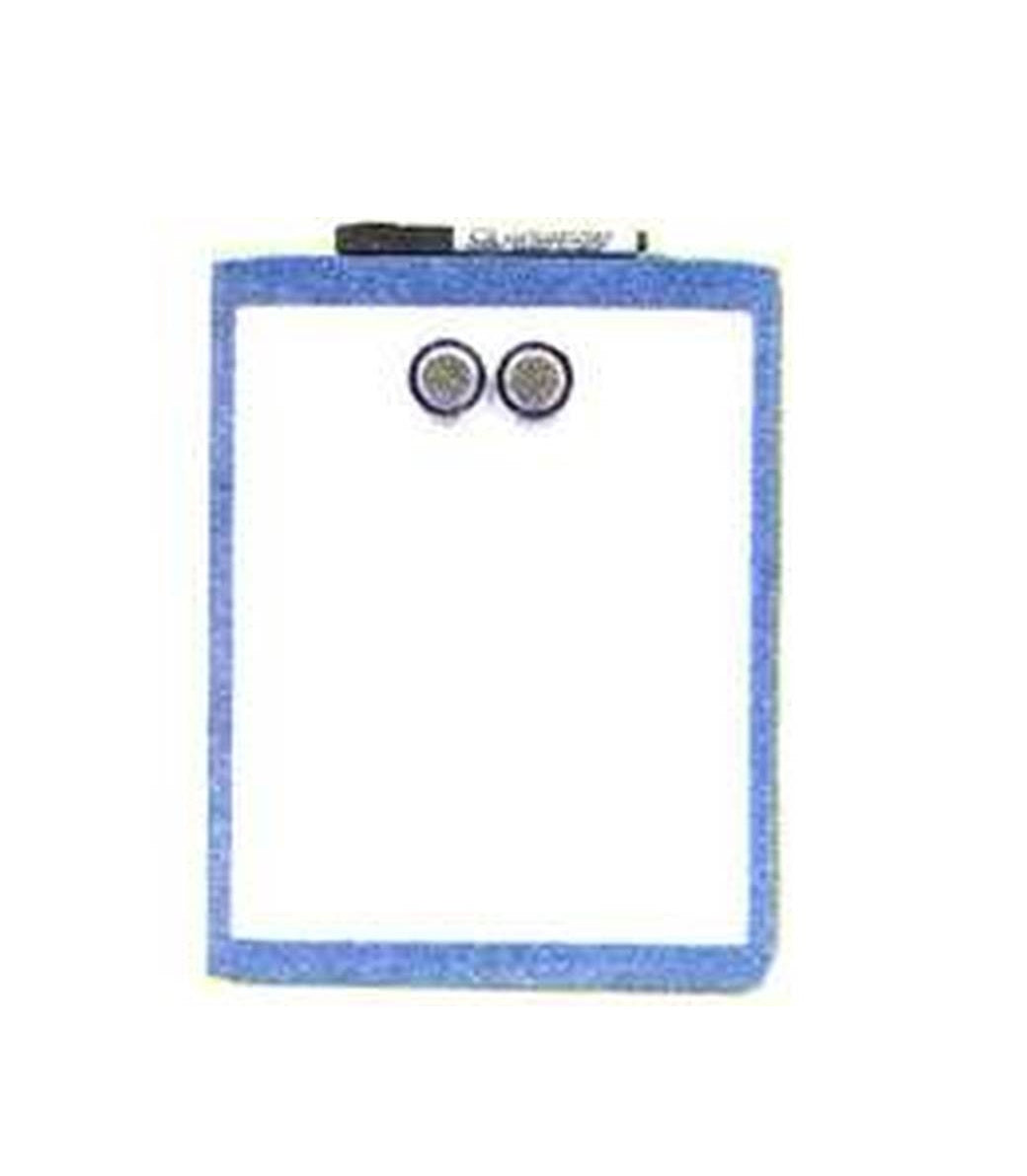 Quartet MHOW1117 Magnetic Dry Erase Board, 11"x17", Assorted Frame Color