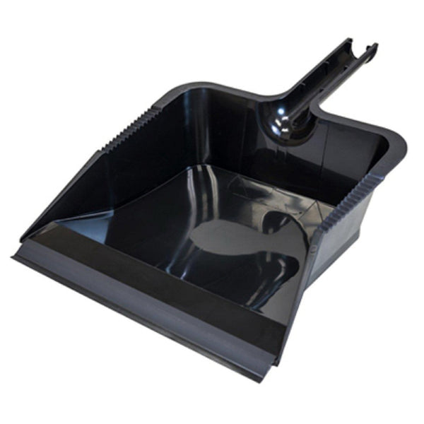 Quickie 413PDQ4 Wide Mouth Dust Pan, Black, Large, 18 Inch