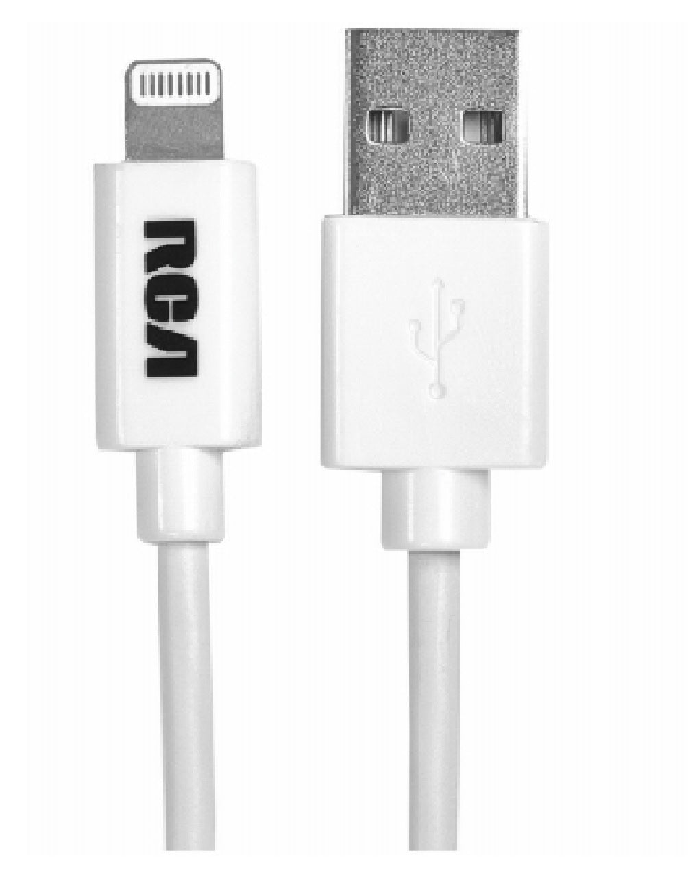 RCA JAH754V Charge & Sync Lighting To USB Cable, White