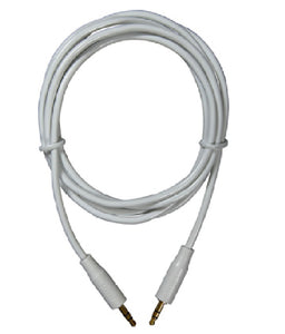 RCA JAH748V MP3 Audio Cable, White, 6 Feet