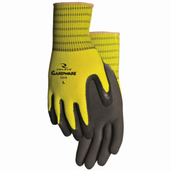 Radians C310L Extra Grip Latex Palm Work Glove, Large