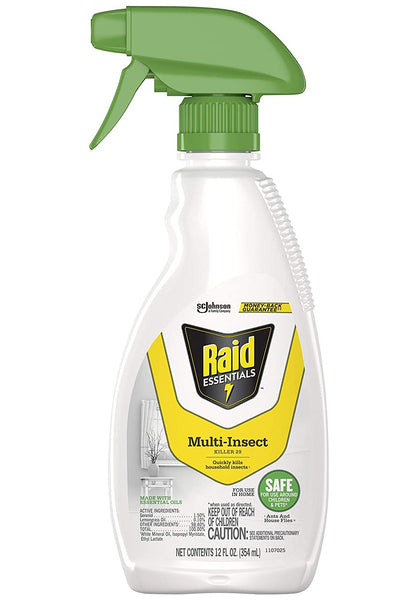 Raid 02364 Essentials Multi-Insect Killer, 12 Oz