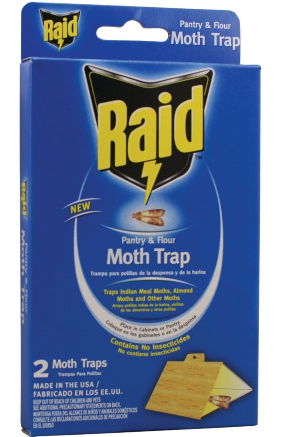 Raid PMOTH-RAID Pantry & Flour Moth Traps – Toolbox Supply