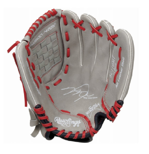Rawlings SC110MT-0/3 Sure Catch Mike Trout Youth Baseball Glove, 11 Inch