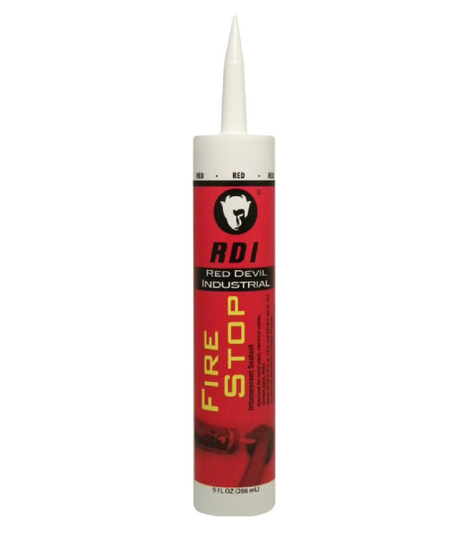 Red Devil LC150RD Firestop Fire Barrier Sealant, Red