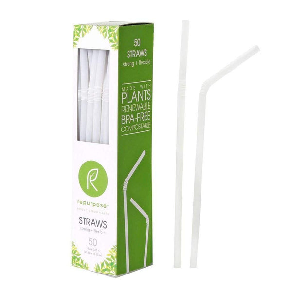 Repurpose RPR.STR50.MP20 Compostable Straws