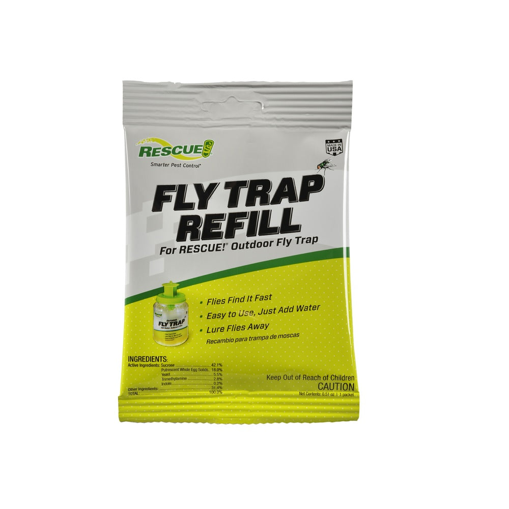 Rescue FTA-DB18 Reusable Fly Trap Attractant Refill, Non-toxic