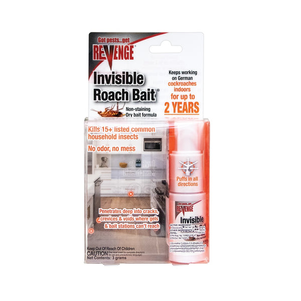 Revenge 46406 Invisible Roach Bait, 3 Grams