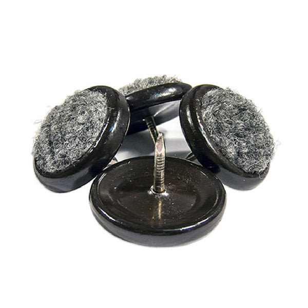Richelieu America F31919TV Carpet Base Nail On Glides