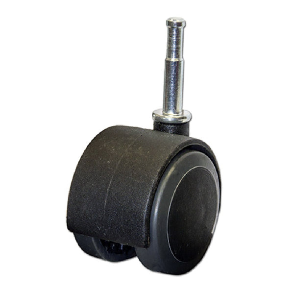 Richelieu America F24409TV Dual Wheel Caster With Wood Stem, 2"