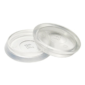 Richelieu America F31905TV Furniture Smooth Base Cup, 1-7/8" ID, Clear