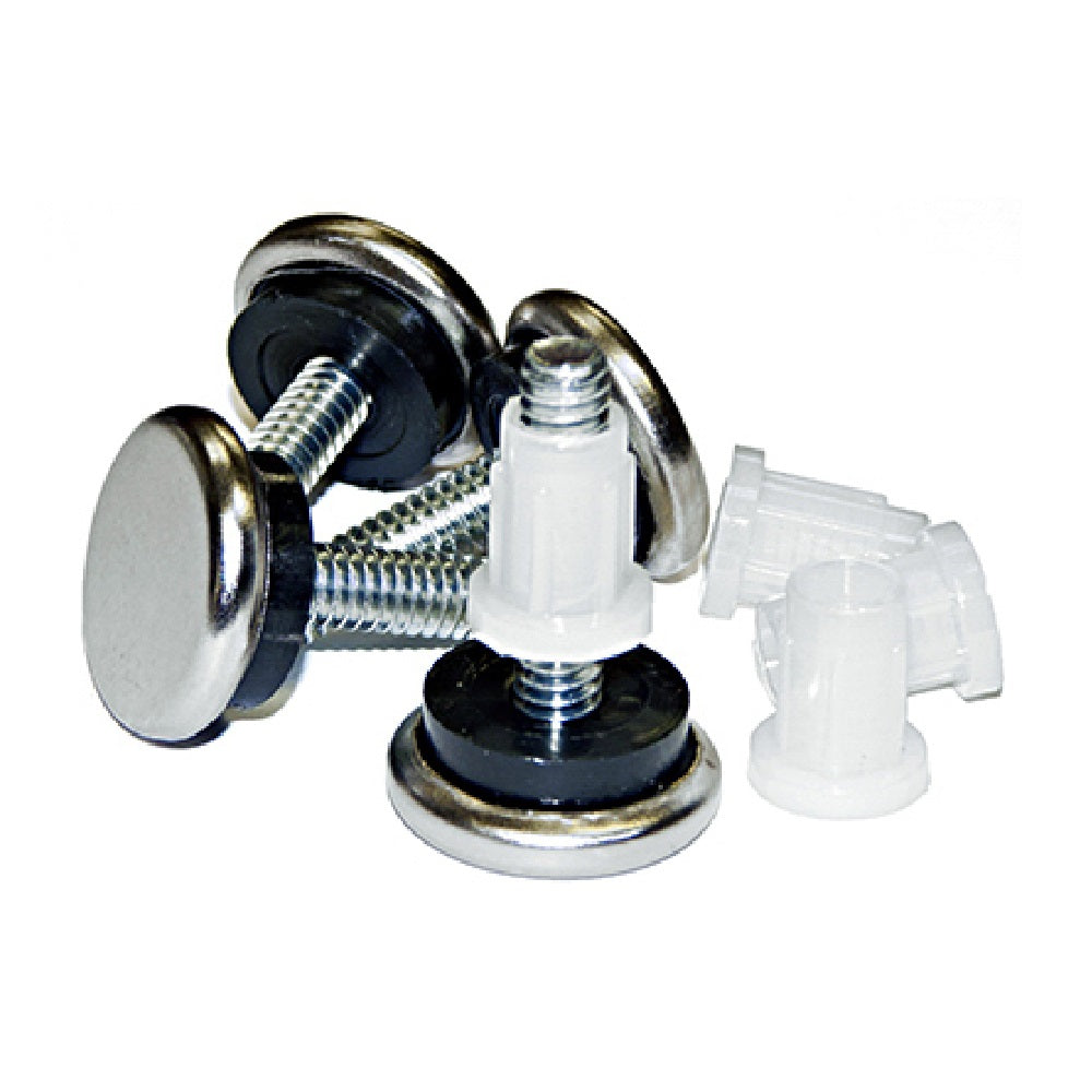 Richelieu America F32024TV Metal Base Adjustable Leveling Glide, 15/16", Cushioned