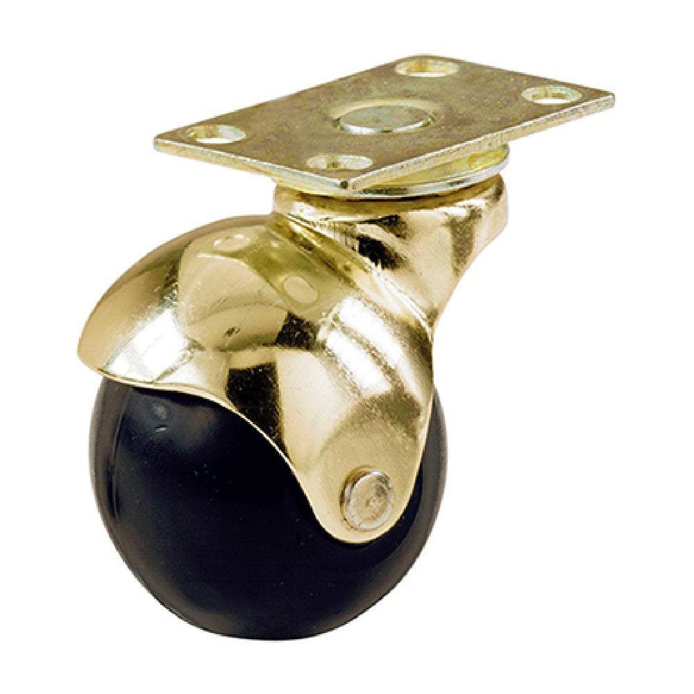 Richelieu F28821TV Plate Hood Caster, 2", Black