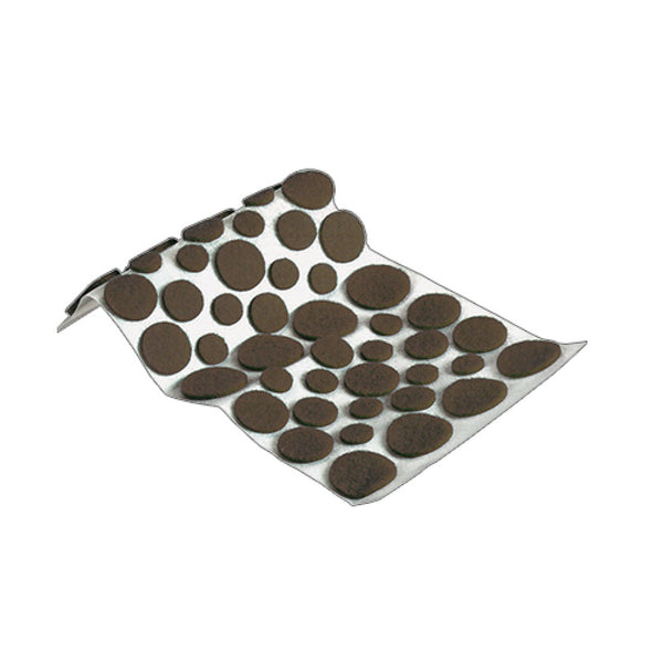 Richelieu America F32033TV Self Adhesive Felt Pads, Assorted Sizes