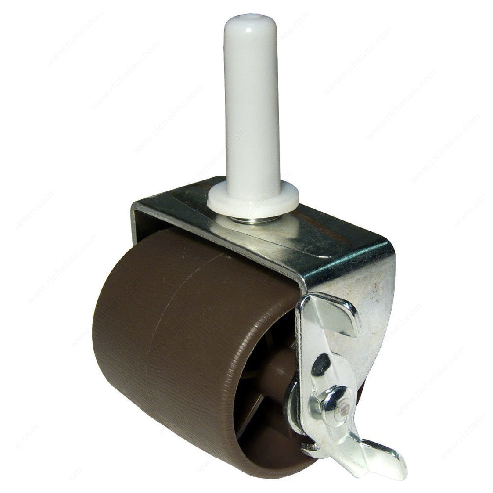 Richelieu F28810TV Stem Caster With Brake, 2"