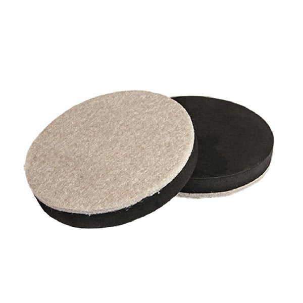 Richelieu America 23088TV Heavy Duty Reusable Felt Glides, 3-1/2"