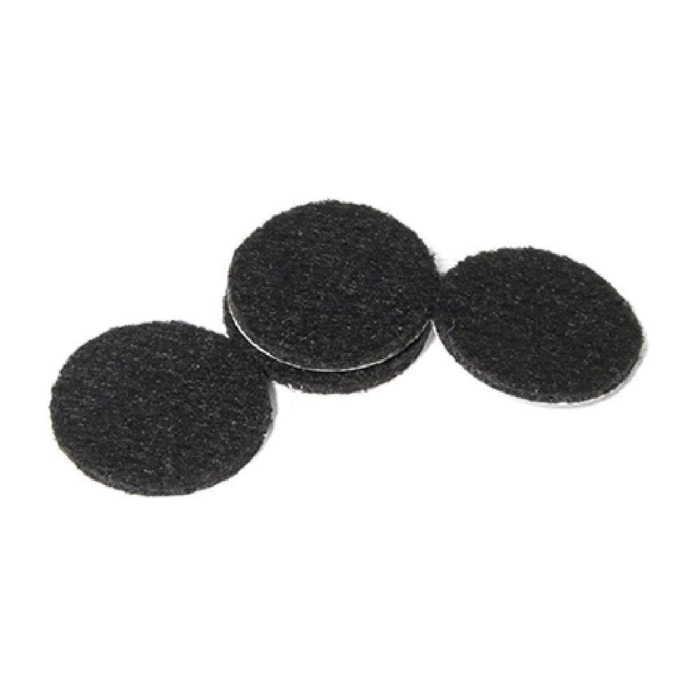 Richelieu 93569TV Heavy Duty Self Adhesive Felt Pads, 1-1/2", Black