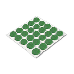 Richelieu America 23604TV Self Adhesive Felt Bumpers, 3/8", Green
