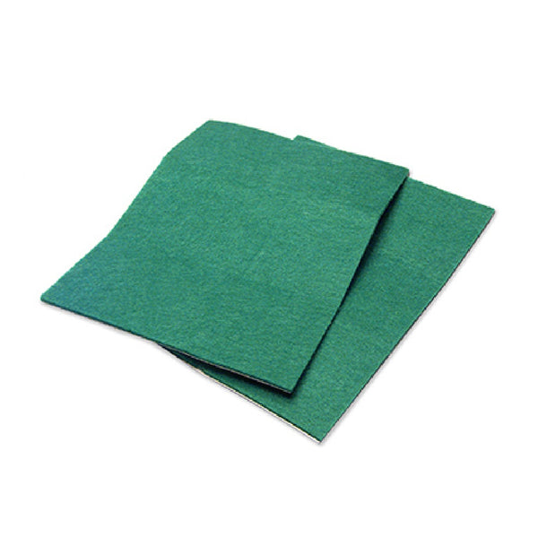 Richelieu America 23160TV Self-Adhesive Felt Pad Sheets, 4-1/4" x 6", Green