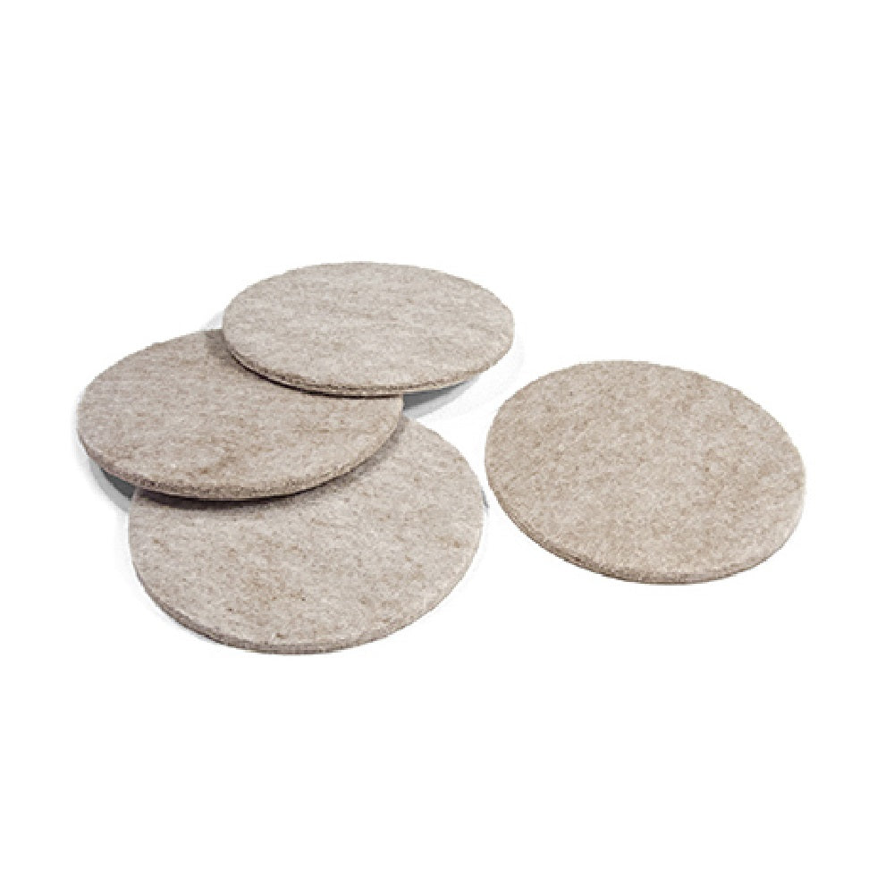 Richelieu 93172TV Self Adhesive Felt Pads, 3", Tan