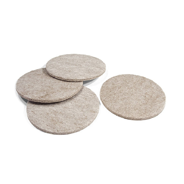 Richelieu 93172TV Self Adhesive Felt Pads, 3", Tan