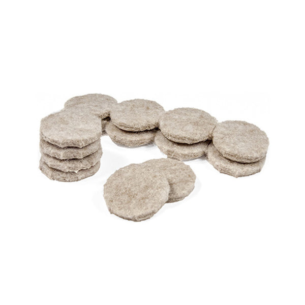 Richelieu 93125TV Self Adhesive Felt Pads, 1", Tan