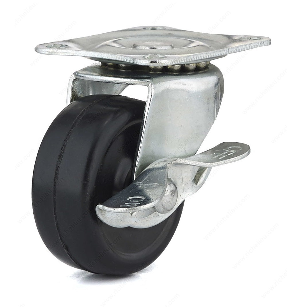 Richelieu F22904 Swivel With Brake Plate Caster