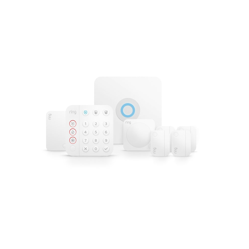 Ring 4K18SZ-0EN0 Plug-in Security Alarm Kit, White