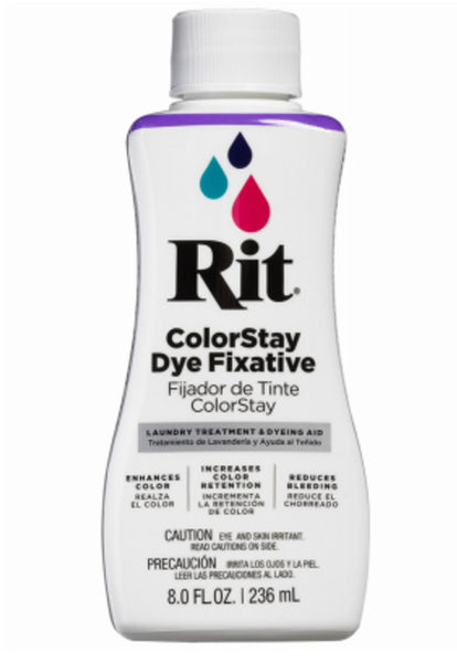 Rit 88720 ColorStay Liquid Dye Fixative, 8 Ounce